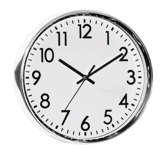 Часы настенные С101 (белые) в интернет-магазине Ами