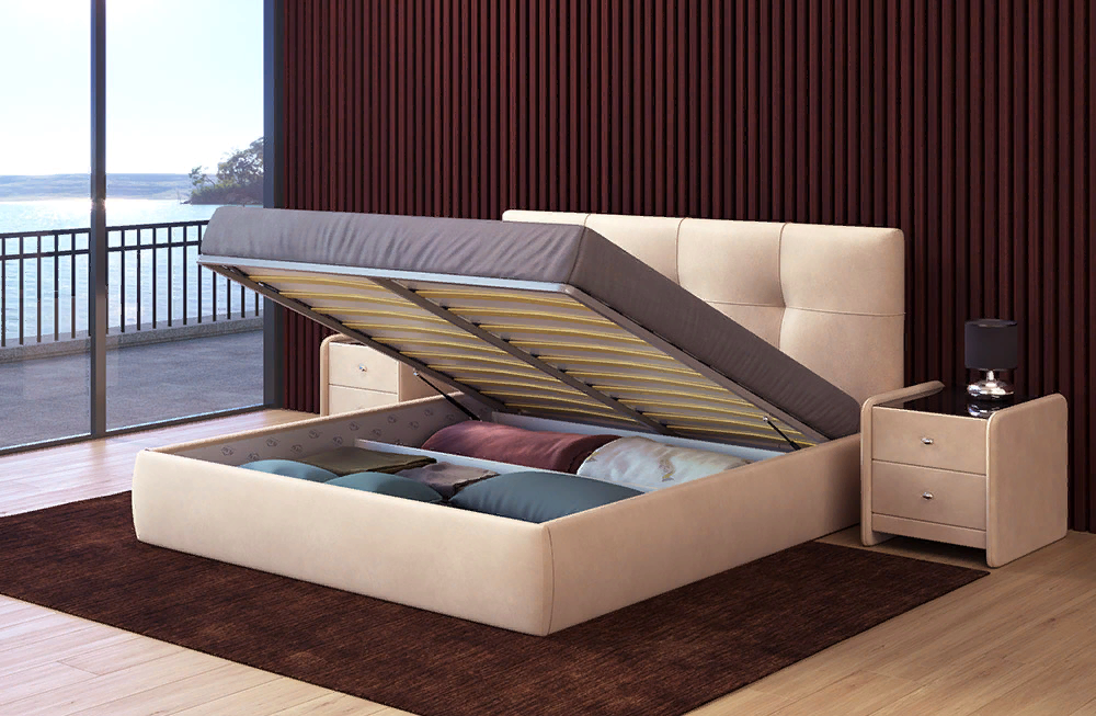 Кровать «Прима Люкс» с подъемным механизмом 140х200 см