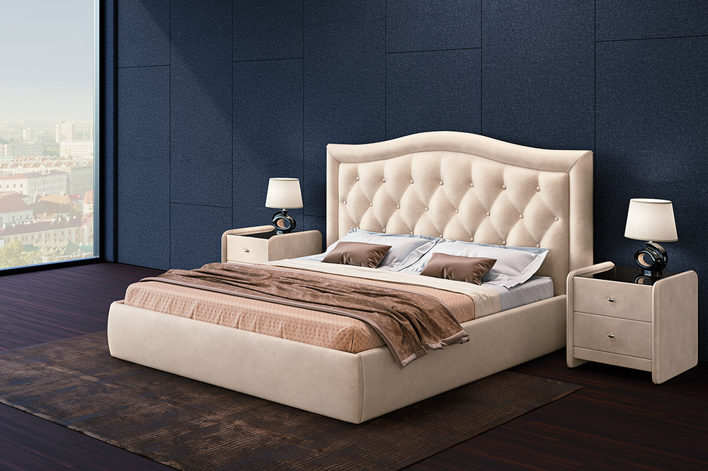 Изображение кровать «венеция люкс» с подъемным механизмом 180х200 см