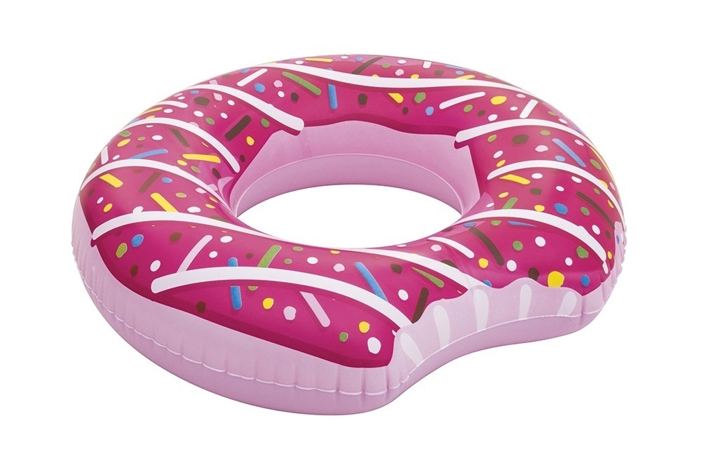 Изображение Круг надувной «Пончик» (розовый)