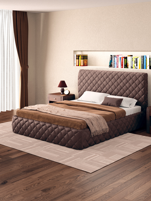 Кровать «Гармония Люкс» с подъемным механизмом 160х200 см