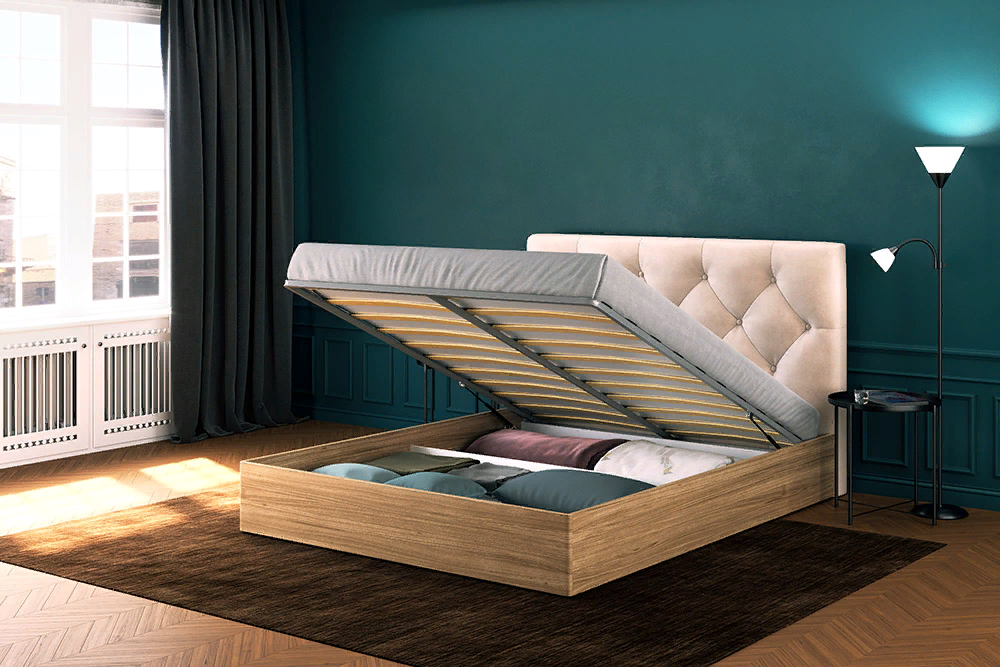Кровать «Баунти Люкс» с подъемным механизмом 160х200 см