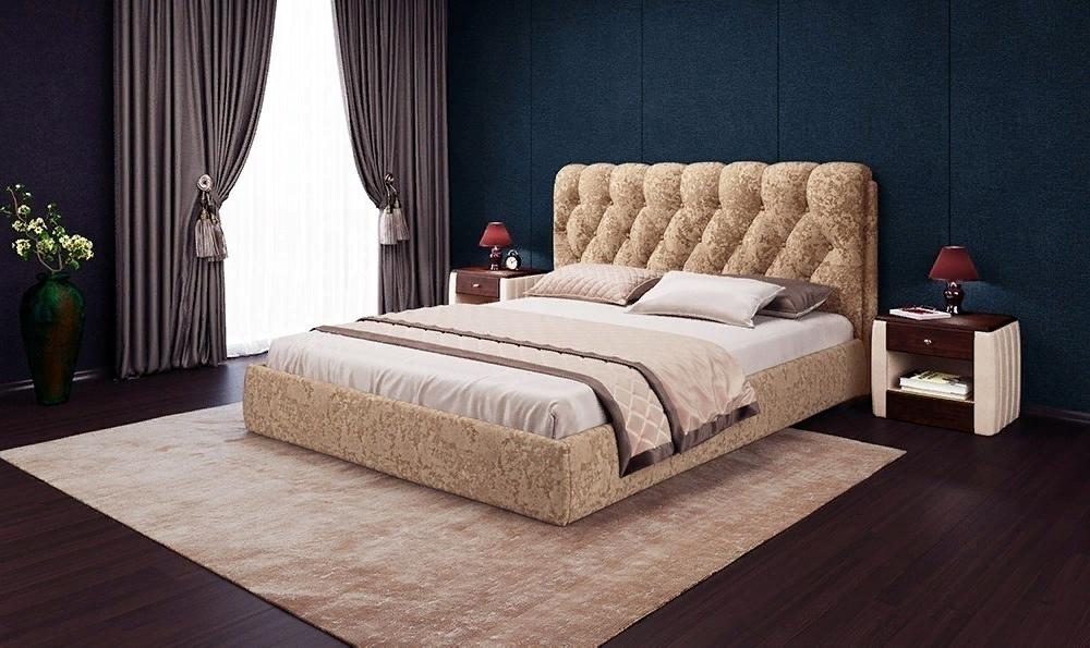 Кровать «Империя Люкс» с подъемным механизмом 140х200 см