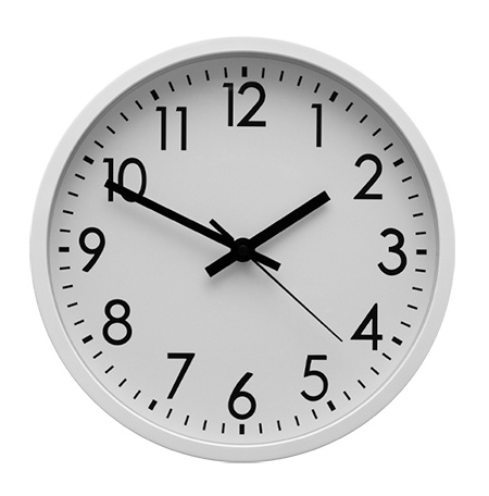 Часы настенные С100 (белые) в интернет-магазине Ами