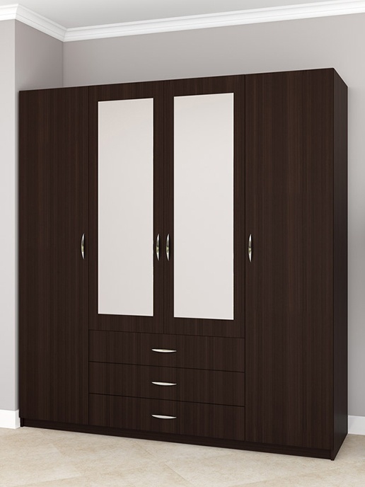Изображение Шкаф с распашными дверями Comfort (1960*580) 4D3S (венге мария)