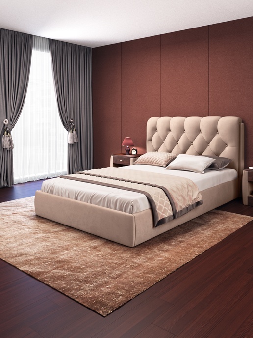 Кровать «Империя Люкс» с подъемным механизмом 120х200 см