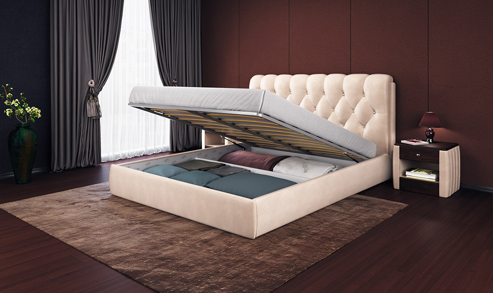 Кровать «Империя Люкс» с подъемным механизмом 180х200 см