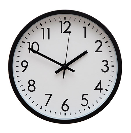 Часы настенные С100 (чёрные) в интернет-магазине Ами