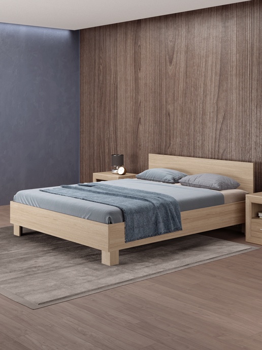 Изображение кровать comfort 1600 (дуб сонома)