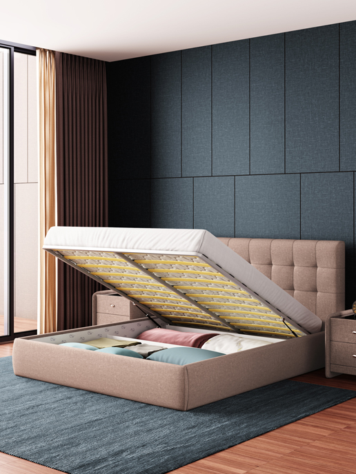 Кровать «Николетти Люкс»  с подъемным механизмом 160х200 см